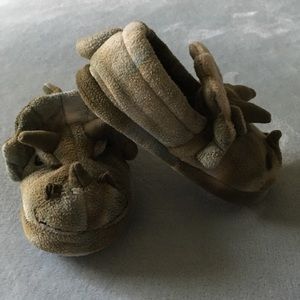 Stride Rite Boys’ Dinosaur Slippers
